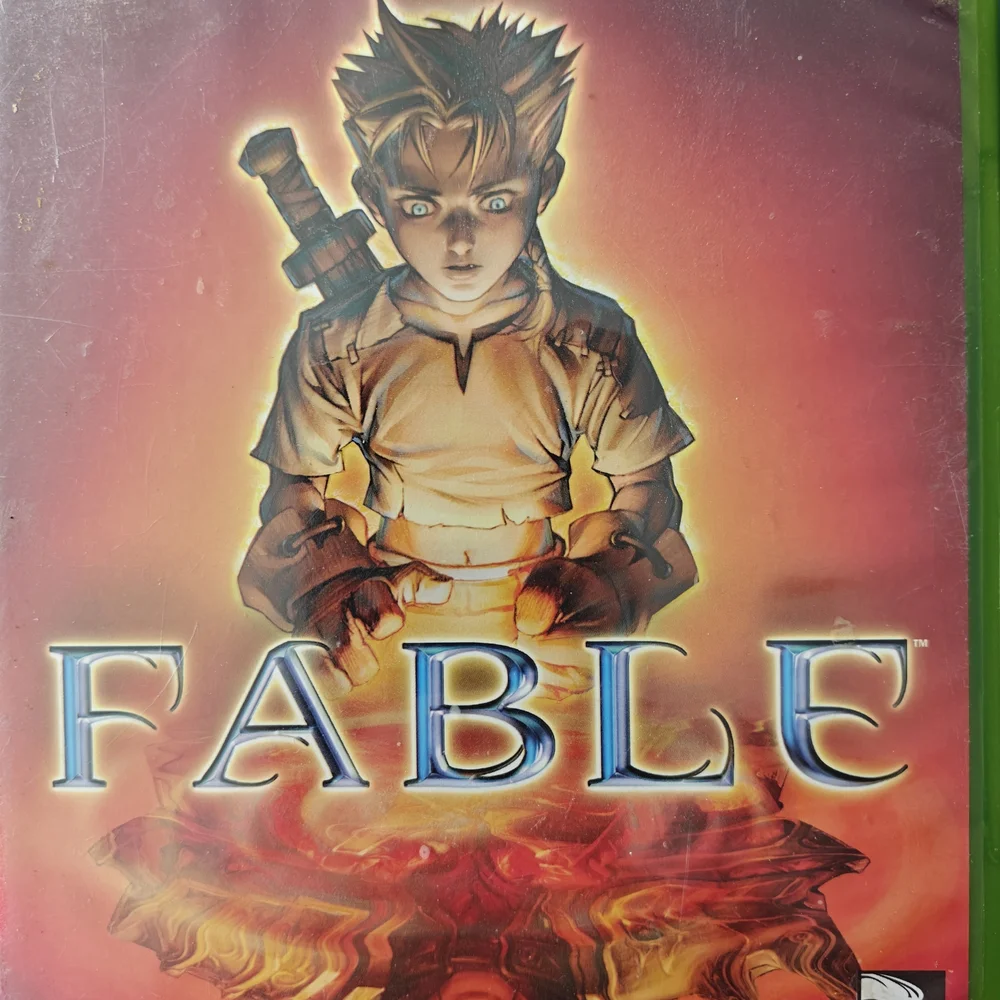 Nintendo Fable Video Game - Red and Green Cover
